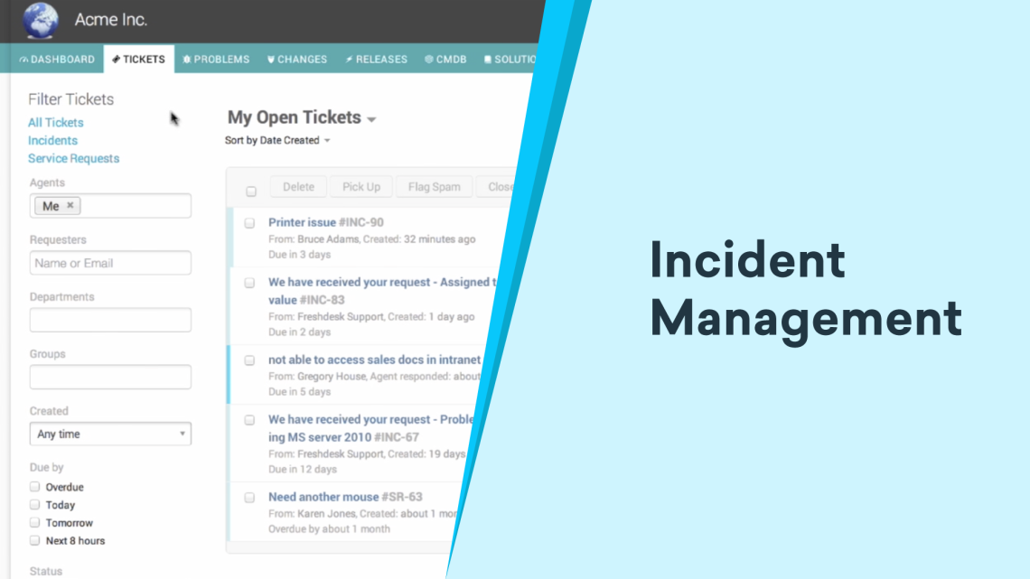 Wat Is Incident Management ITSM Freshservice