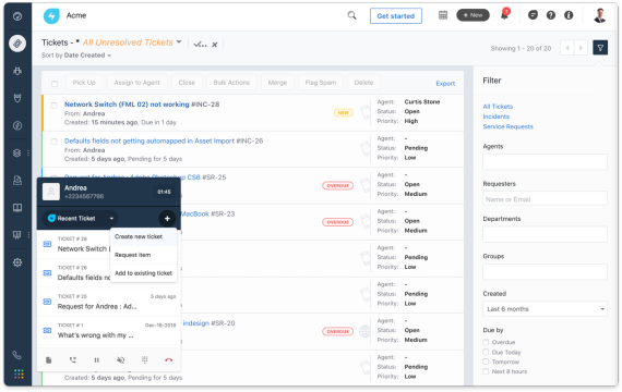 assign and classify tickets with intelligent automation