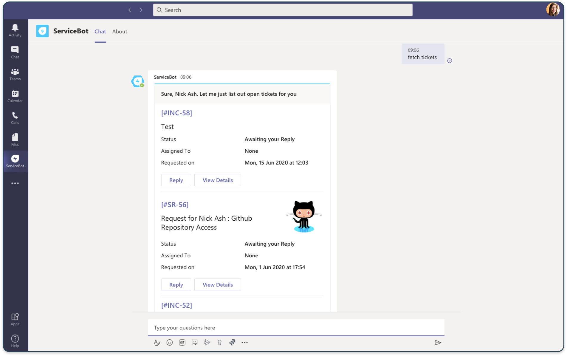 virtual agent screenshot 3