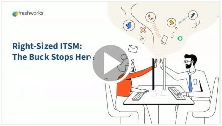 Right-sized ITSM webinar banner image