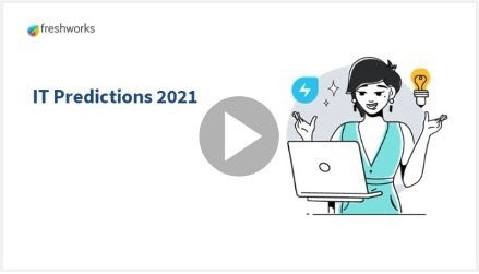 IT predictions 2021 webinar by Freshworks