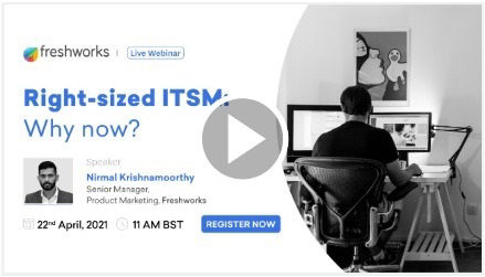 right sized itsm why now webinar