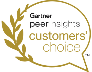 Gartner Peer Insights Customers' Choice Badge