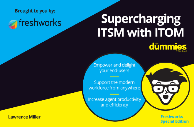 Supercharging ITSM with ITOM for dummies ebook