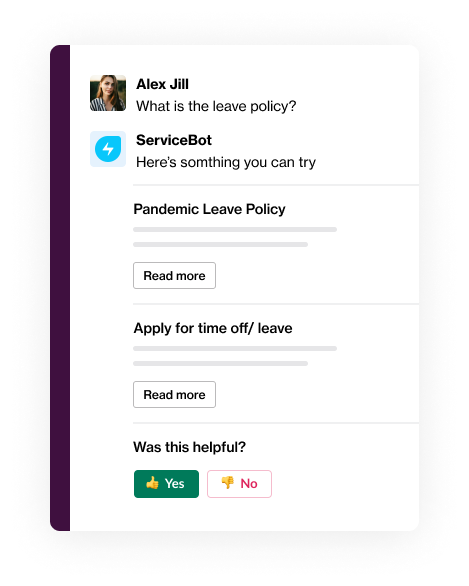 servicebot screenshot