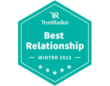 Trust Radius Top Rate 2021 Badge